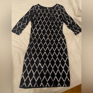 Beautiful sequin black dress